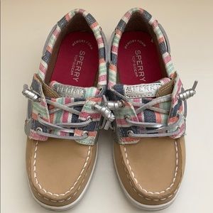 Little Girls Shoes- Sperry Shoreside Jr. - Sz 12